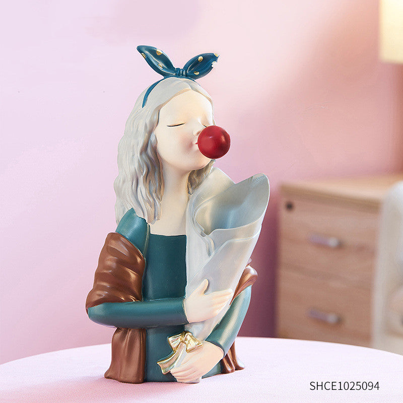 Resin Girl Figurine