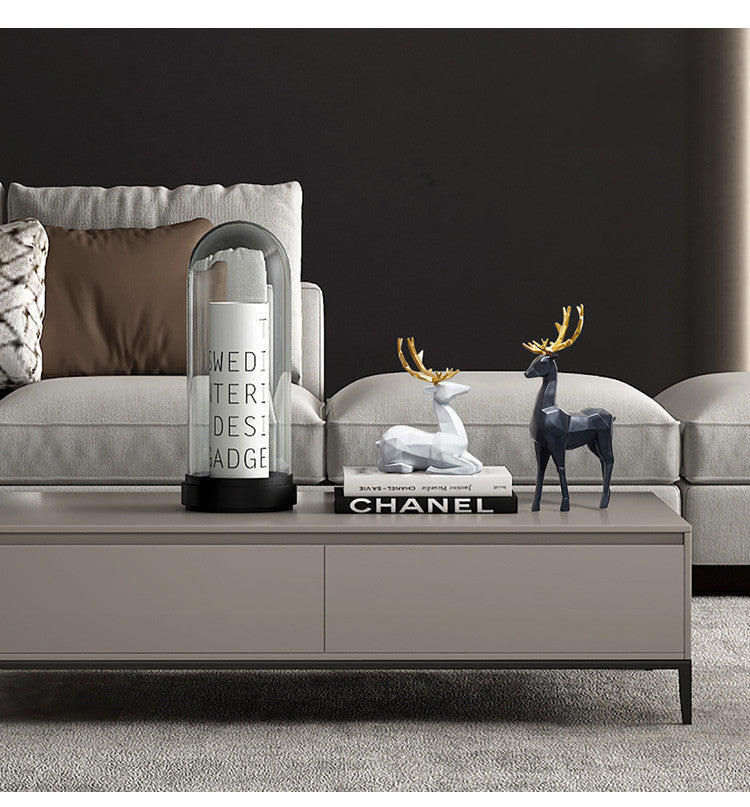 Nordic TV Cabinet Fawn Decoration Simple Home