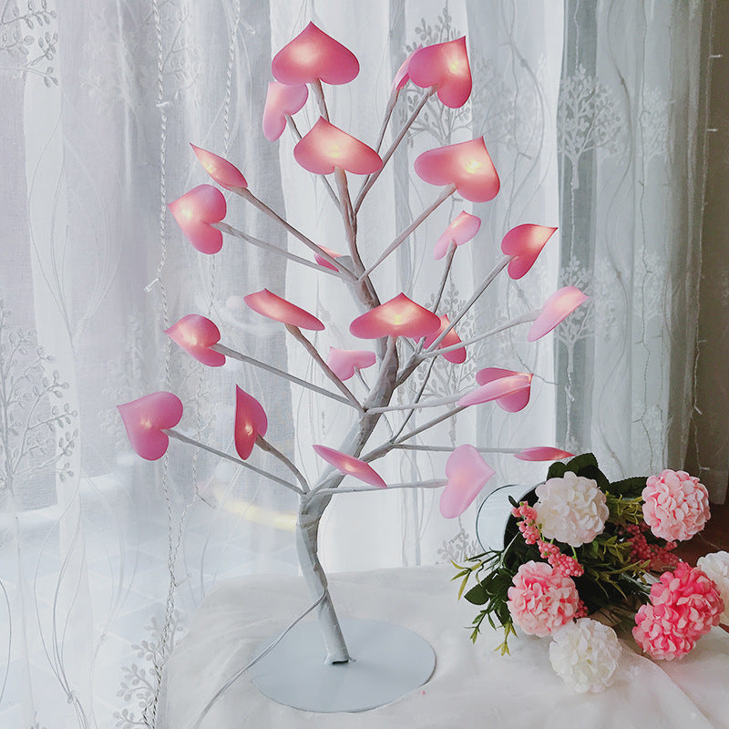 Wire Garland Lamp