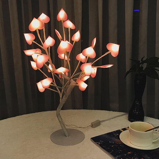 Wire Garland Lamp