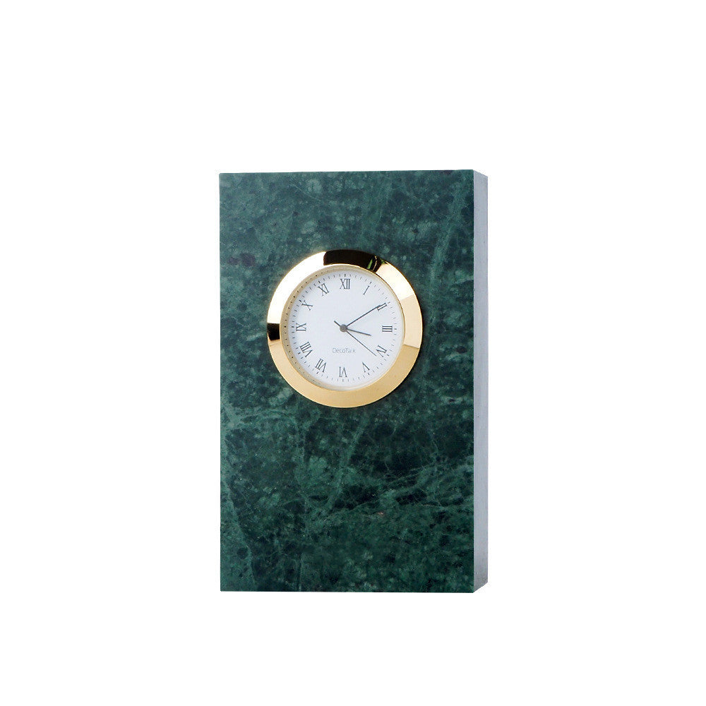 Marble Table Clock