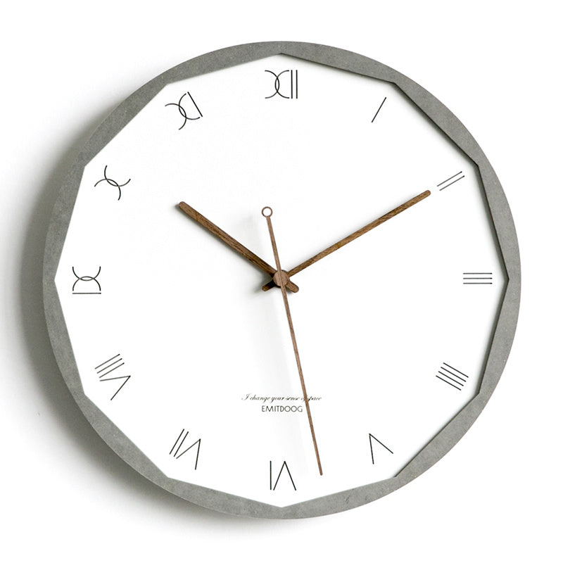 Simple Nordic Wall Clock