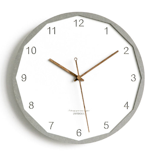 Simple Nordic Wall Clock