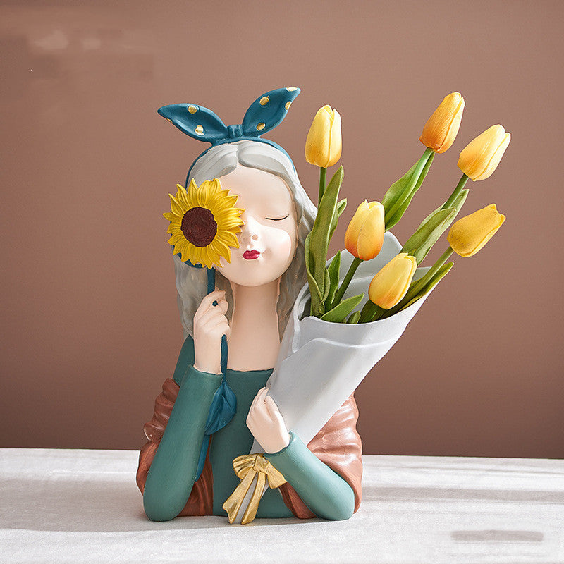 Resin Girl Figurine