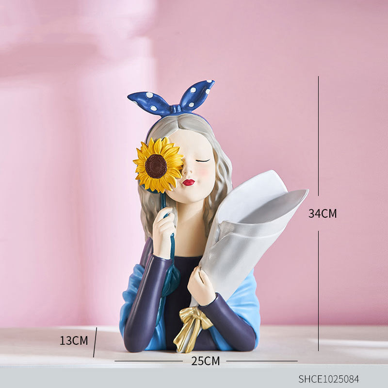 Resin Girl Figurine