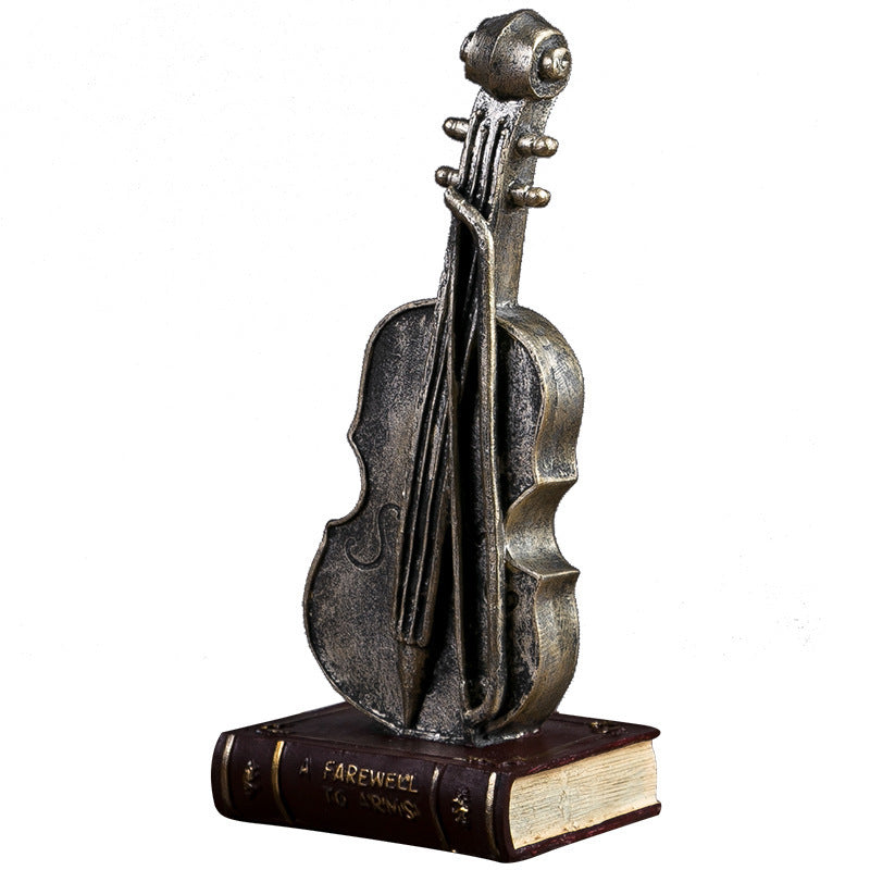 American Violin Saxophone Instrument Model Resin