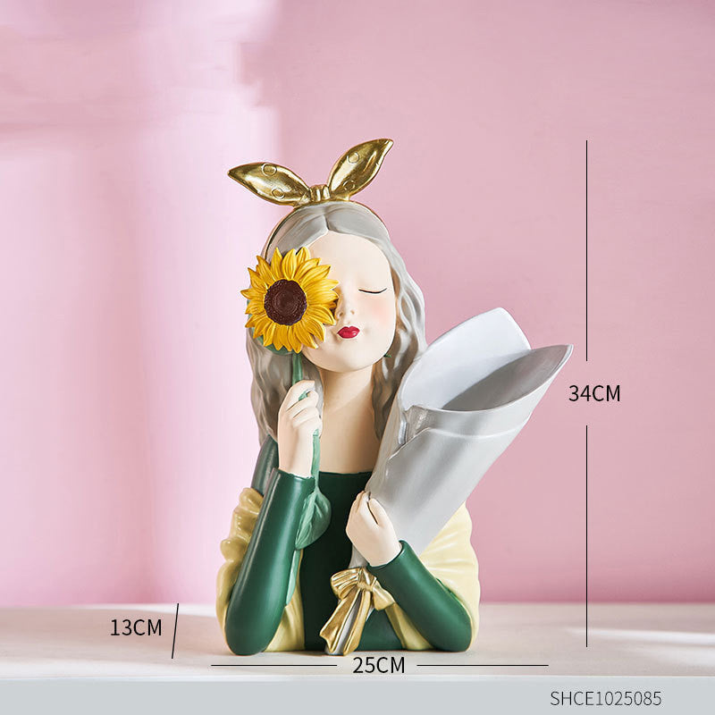 Resin Girl Figurine