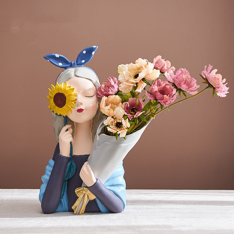 Resin Girl Figurine