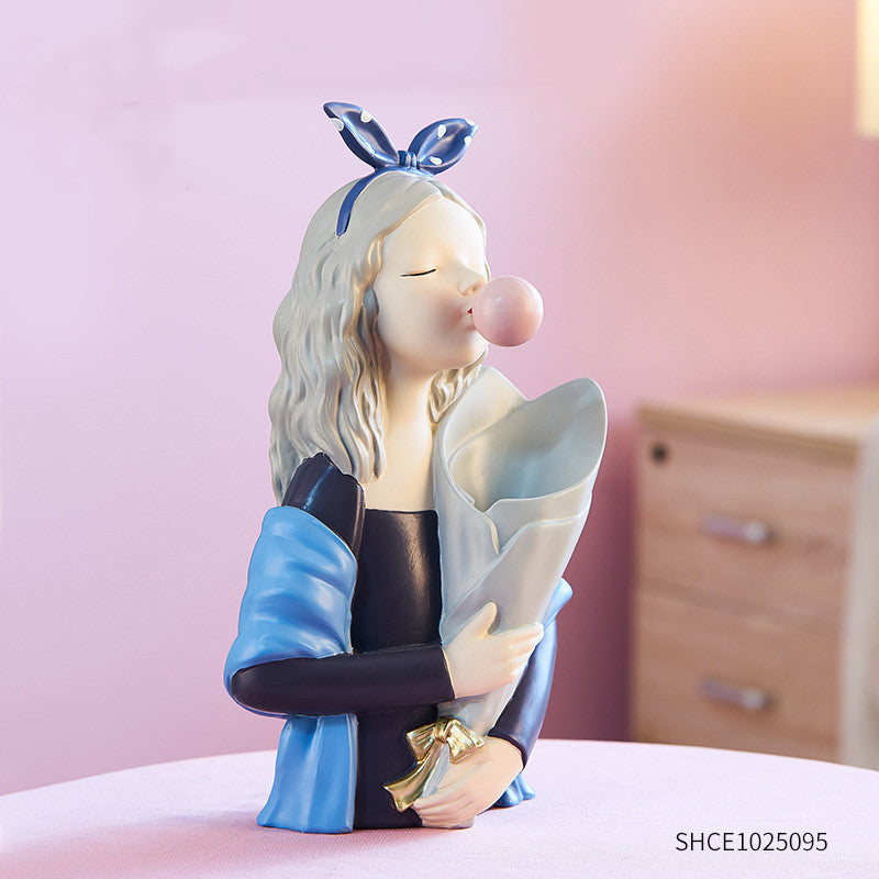 Resin Girl Figurine