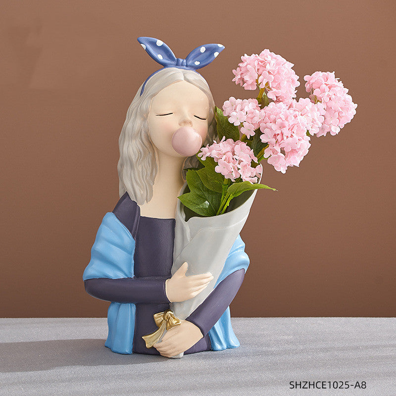 Resin Girl Figurine
