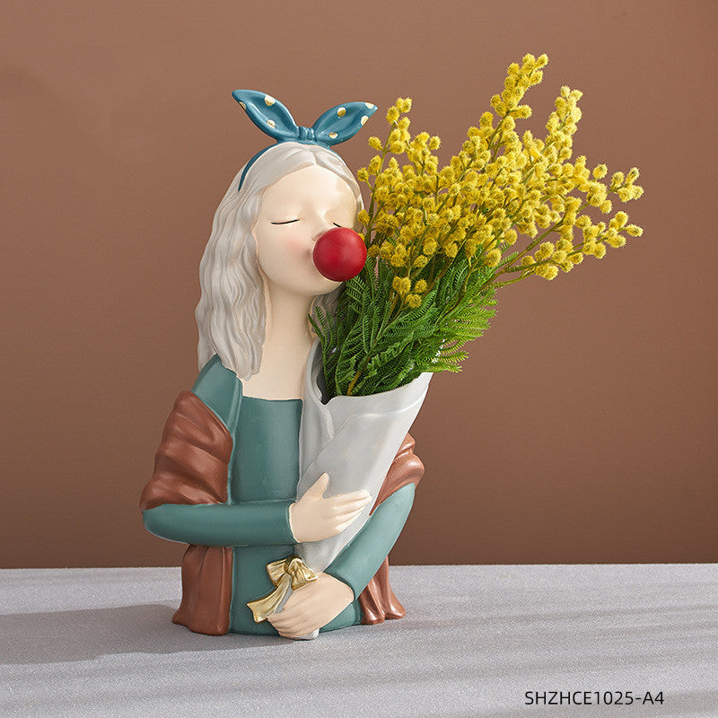 Resin Girl Figurine