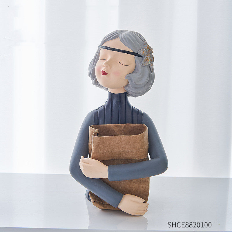 Resin Girl Figurine