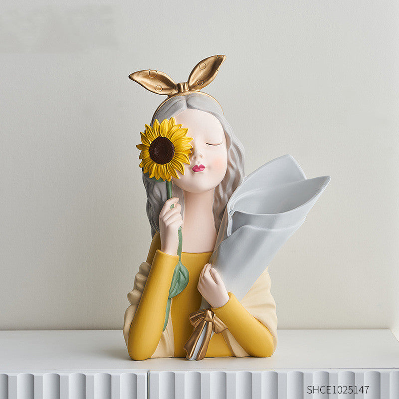 Resin Girl Figurine