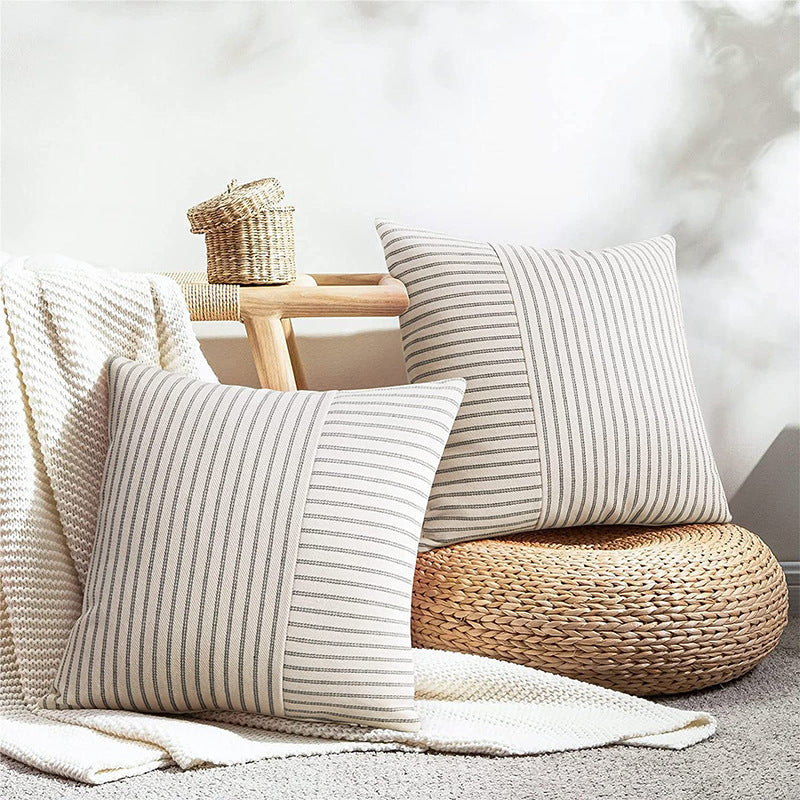 Canvas Pillow Cover