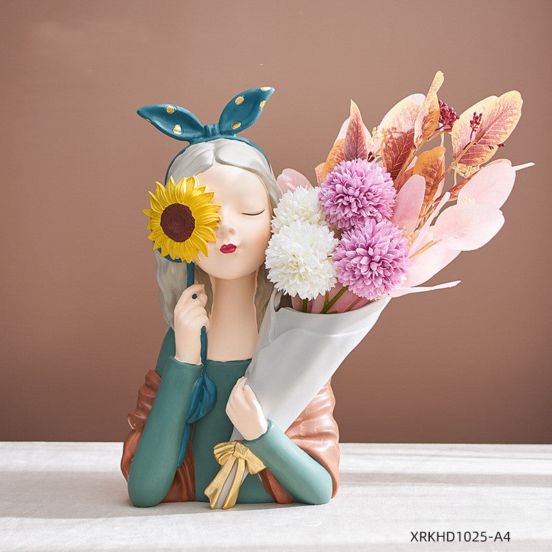 Resin Girl Figurine