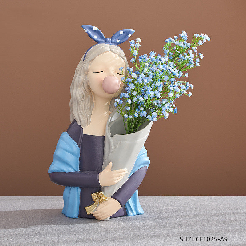 Resin Girl Figurine