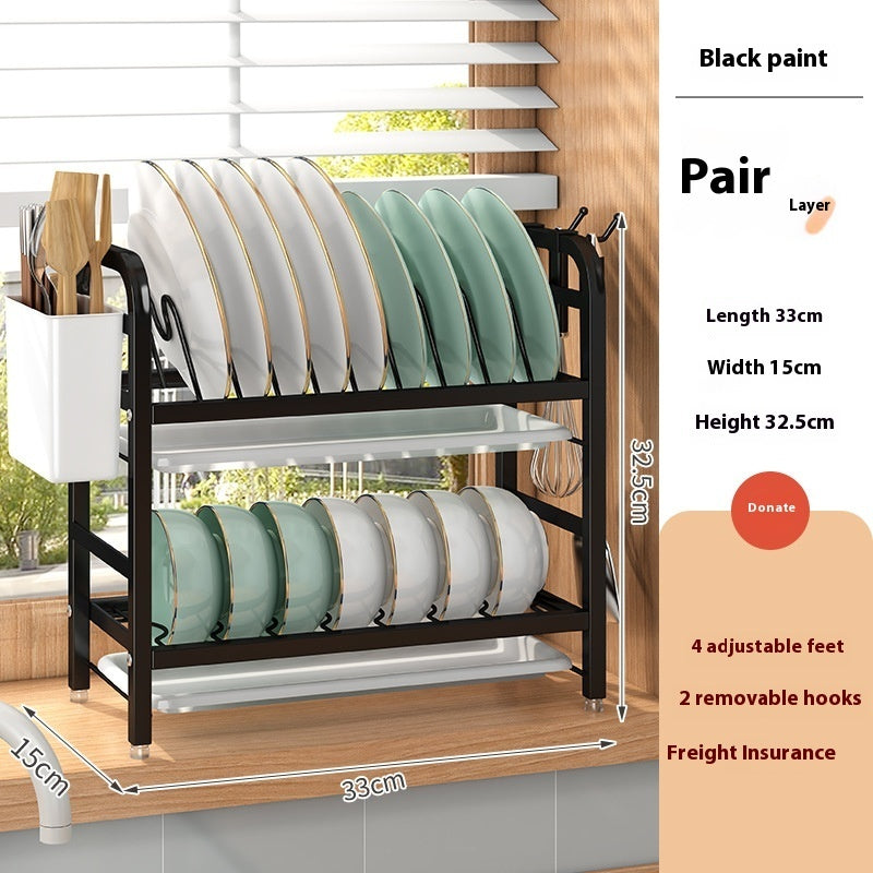 double-layer dish rack