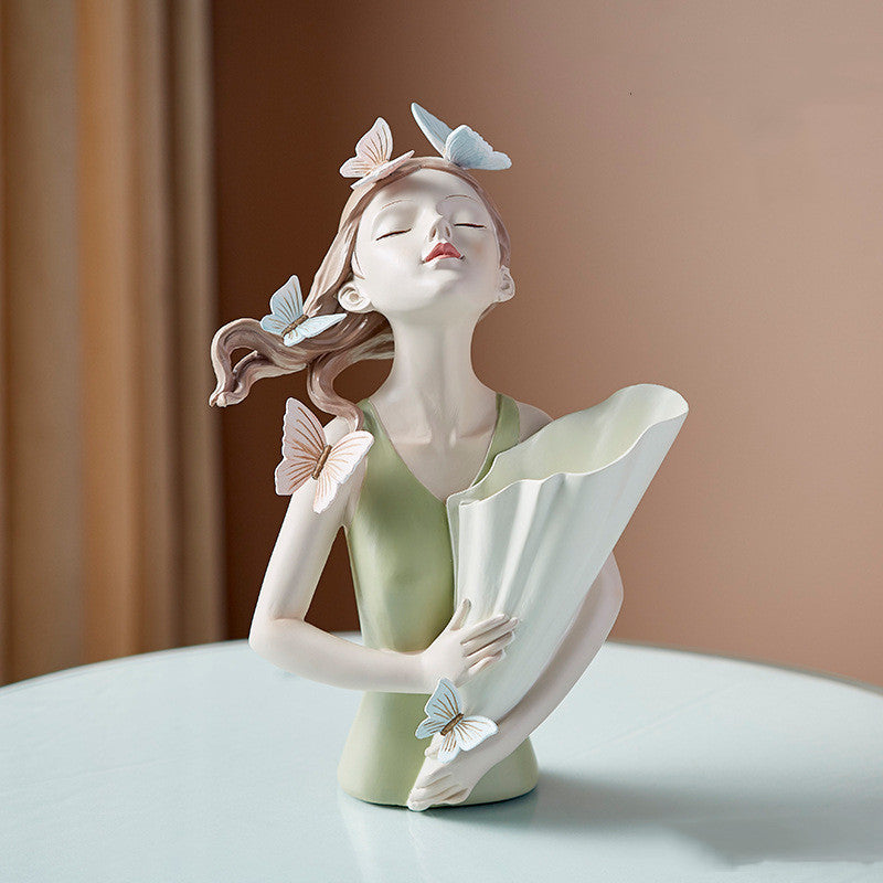 Resin Girl Figurine