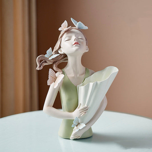 Resin Girl Figurine