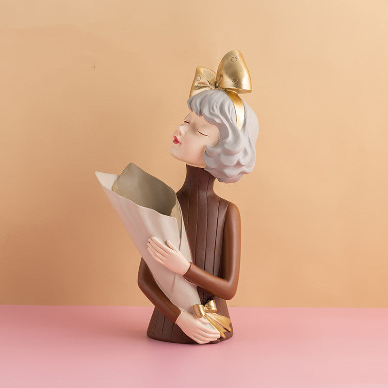 Resin Girl Figurine