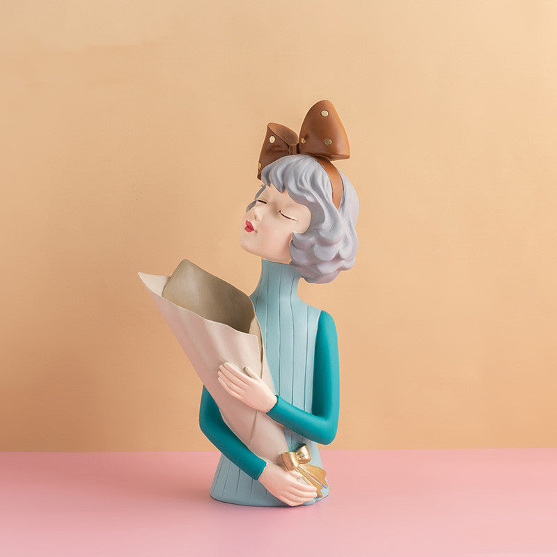 Resin Girl Figurine