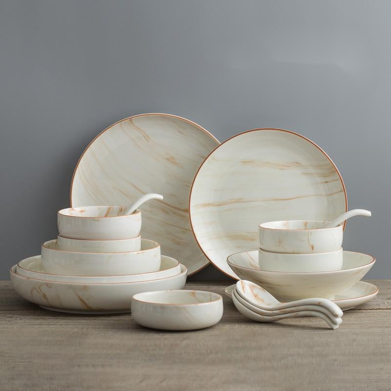 Marbled Ceramic Bowls