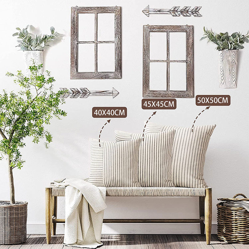 Canvas Pillow Cover