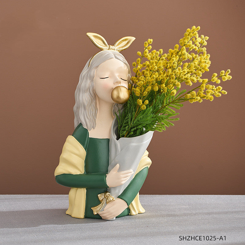 Resin Girl Figurine