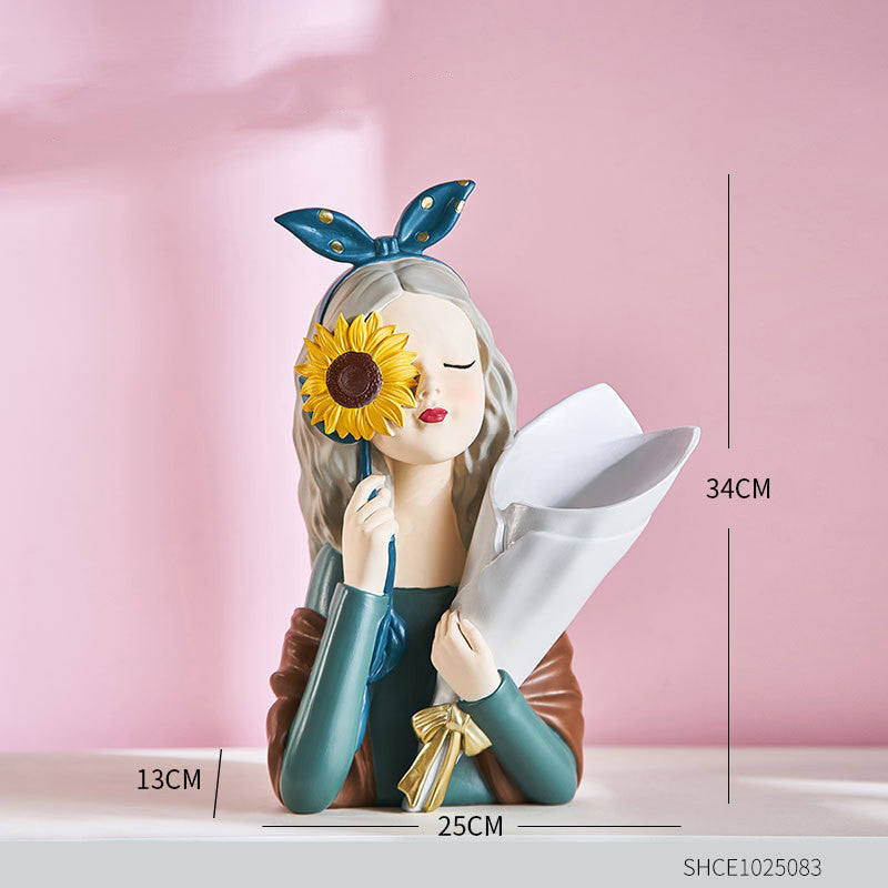 Resin Girl Figurine