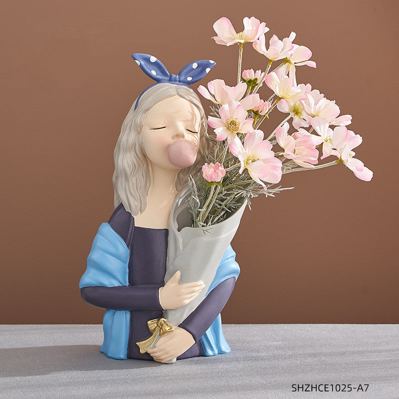 Resin Girl Figurine