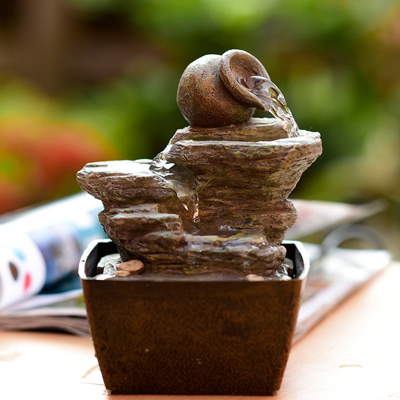 Mini Cute Creative Home Rockery Ornaments