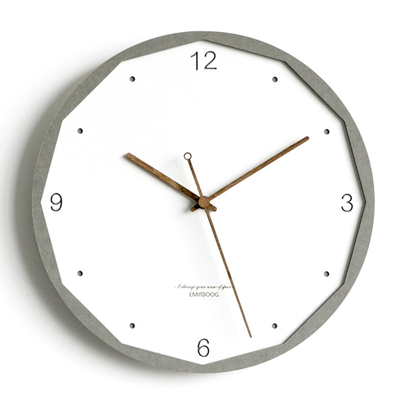 Simple Nordic Wall Clock