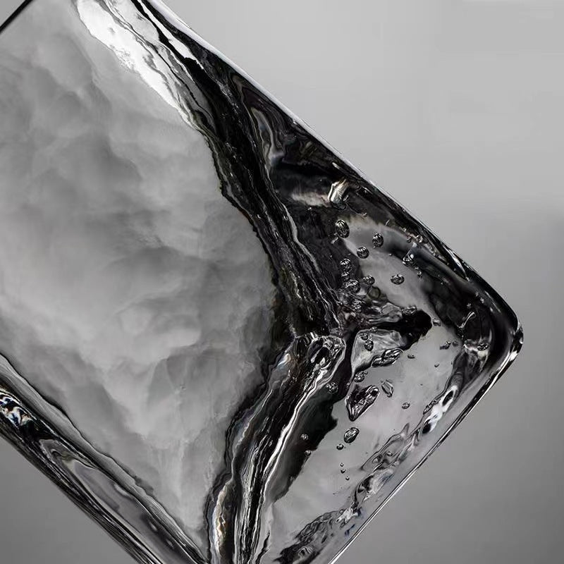 Transparent Irregular Whisky Glasses