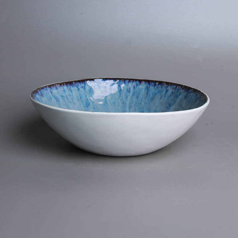 Colored Glaze Japanese Bowl