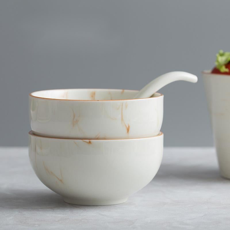 Marbled Ceramic Bowls