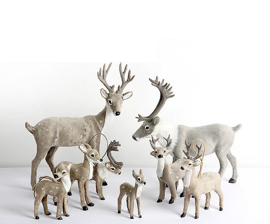 Hangable Mini Reindeer Fashion Home Furnishings