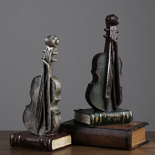 American Violin Saxophone Instrument Model Resin