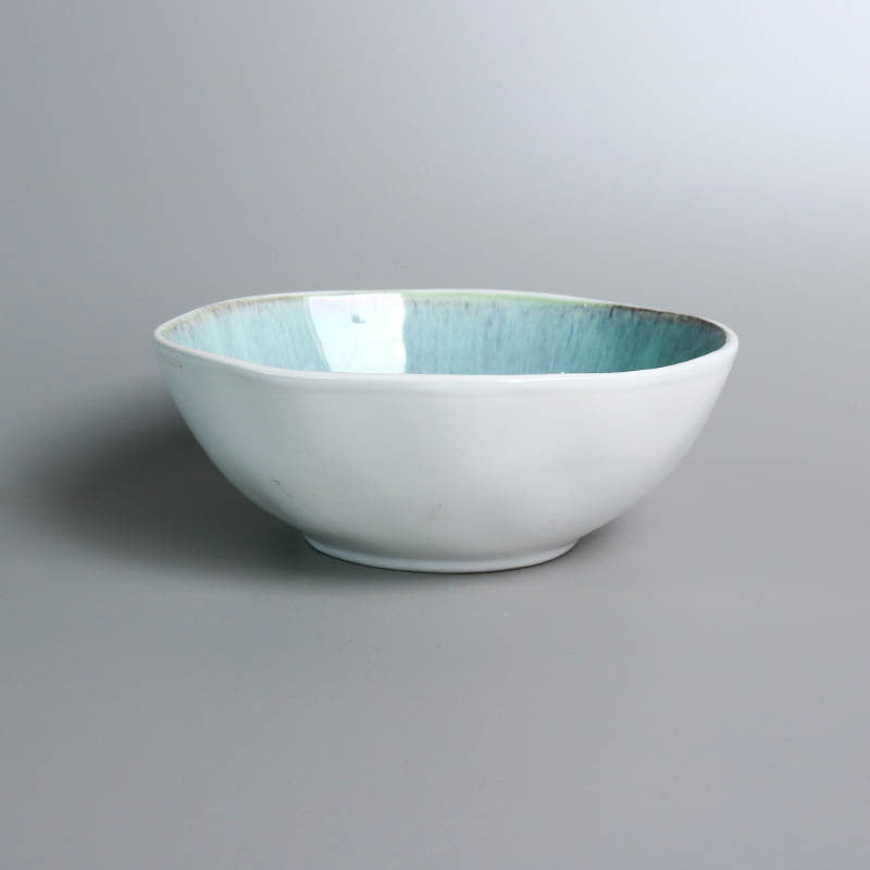 Colored Glaze Japanese Bowl