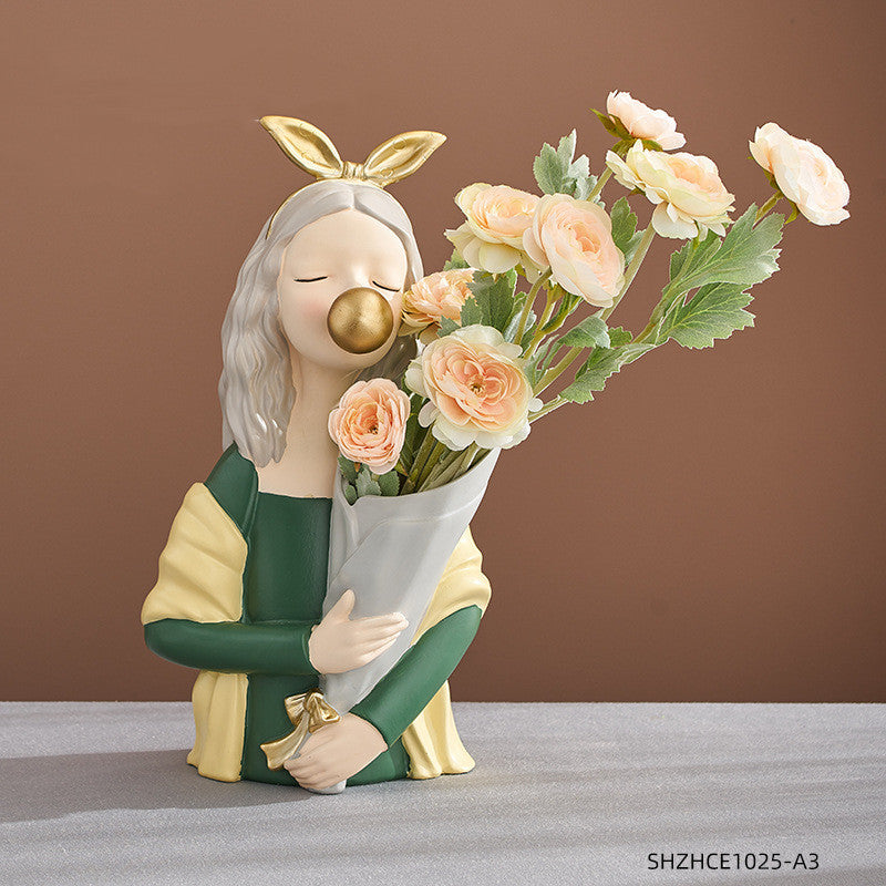 Resin Girl Figurine